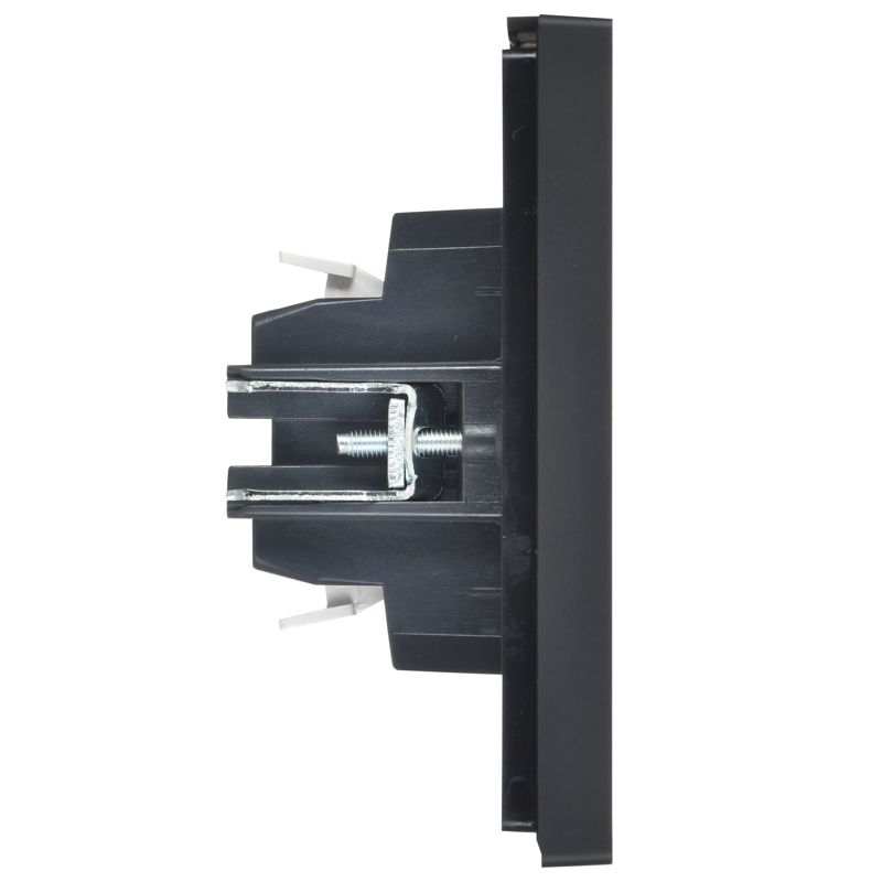 FORTE&PIANO Выключатель жалюзи 10А FP111 черный IEK