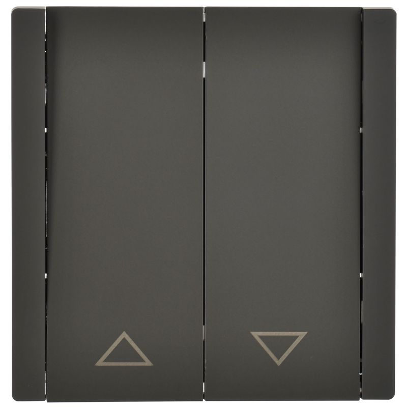 FORTE&PIANO Выключатель жалюзи 10А FP311 серый IEK