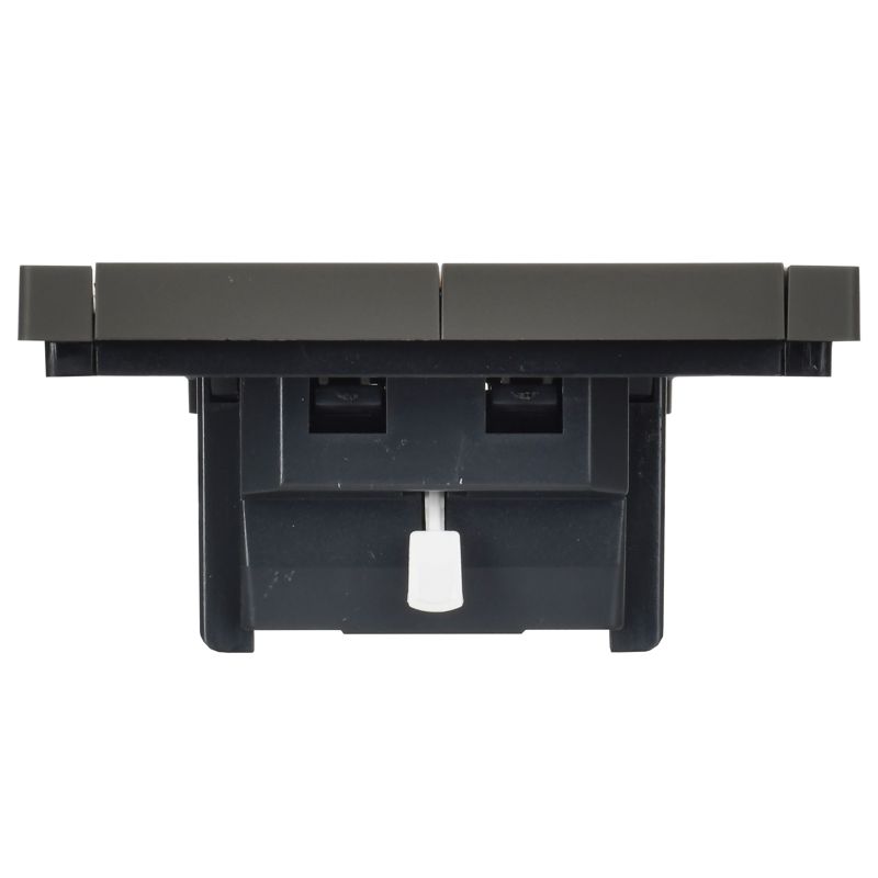 FORTE&PIANO Выключатель жалюзи 10А FP311 серый IEK