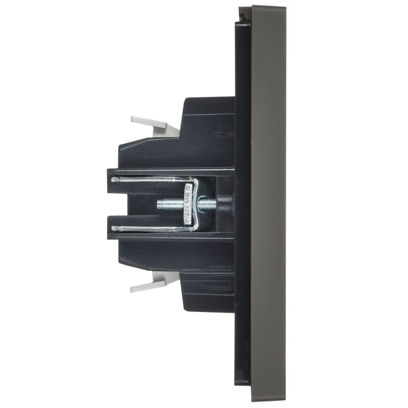 FORTE&PIANO Выключатель жалюзи 10А FP311 серый IEK