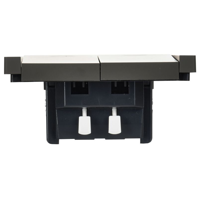 FORTE&PIANO Выключатель жалюзи 10А FP311 серый IEK