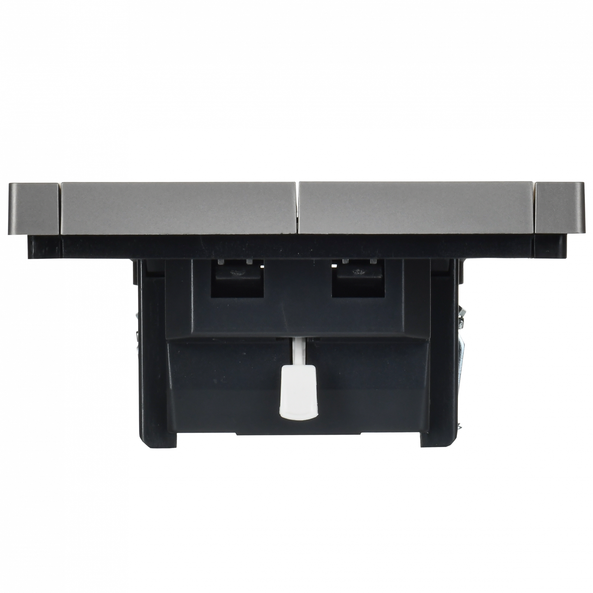 FORTE&PIANO Выключатель жалюзи 10А FP511 сталь IEK