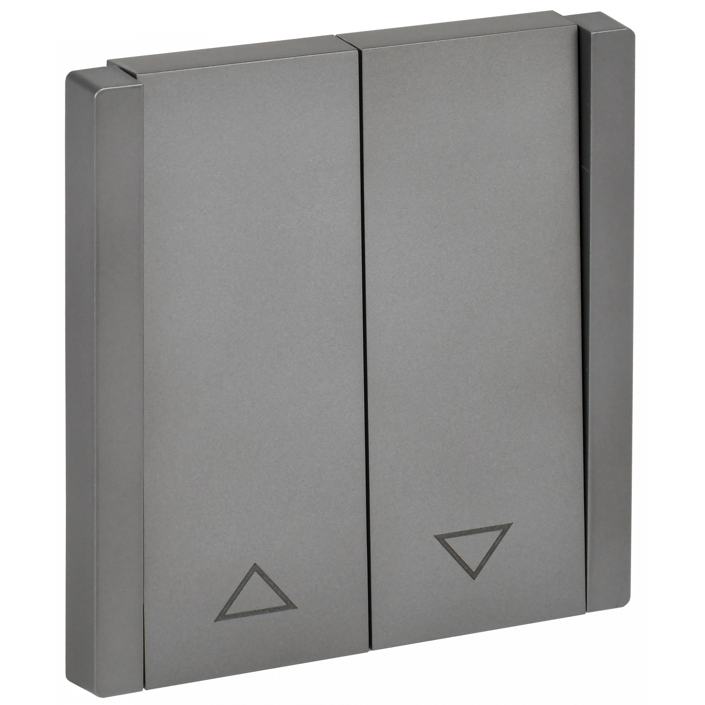 FORTE&PIANO Выключатель жалюзи 10А FP511 сталь IEK