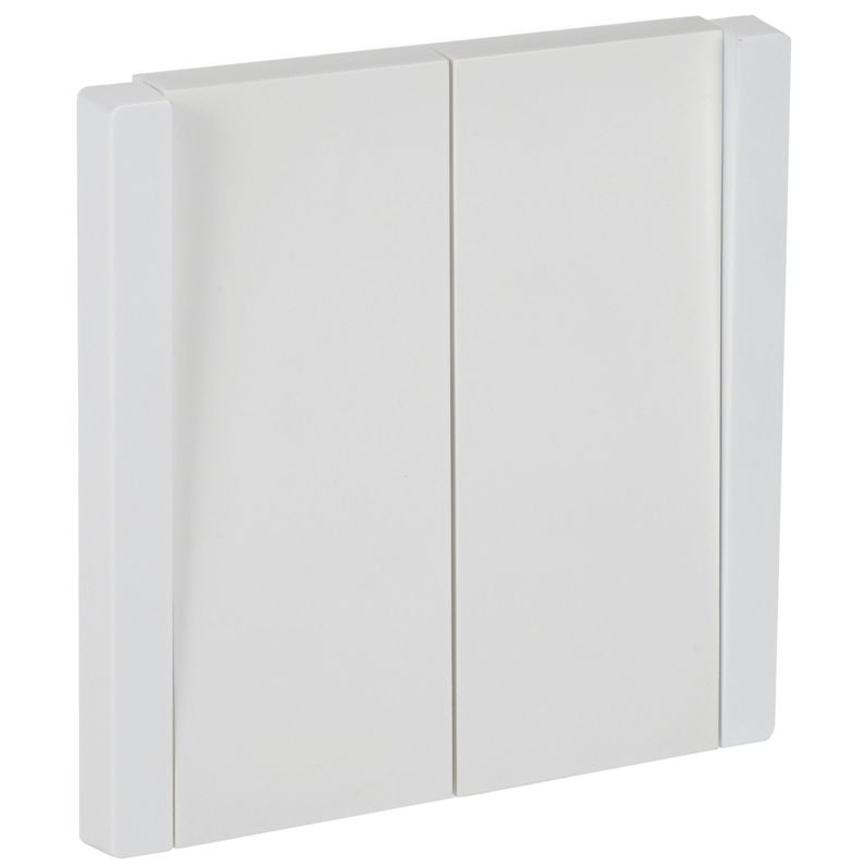 FORTE&PIANO Выключатель 2-клавишный 10А FP205 белый IEK