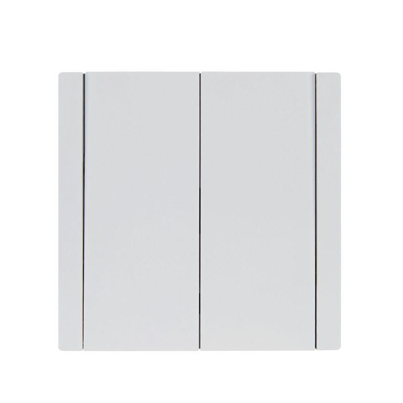 FORTE&PIANO Выключатель 2-клавишный проходной 10А FP207 белый IEK