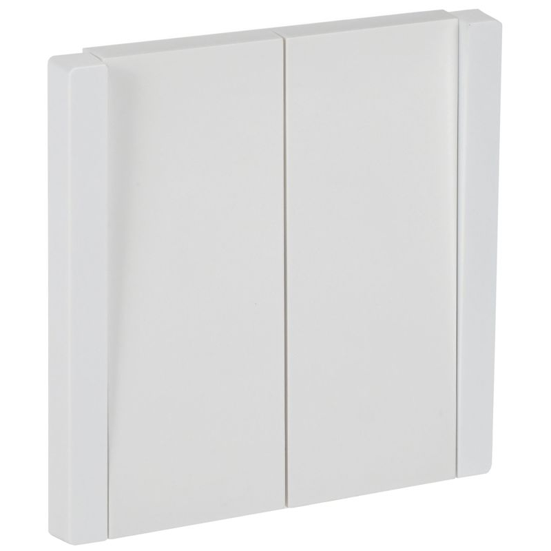 FORTE&PIANO Выключатель 2-клавишный перекрестный 10А FP209 белый IEK