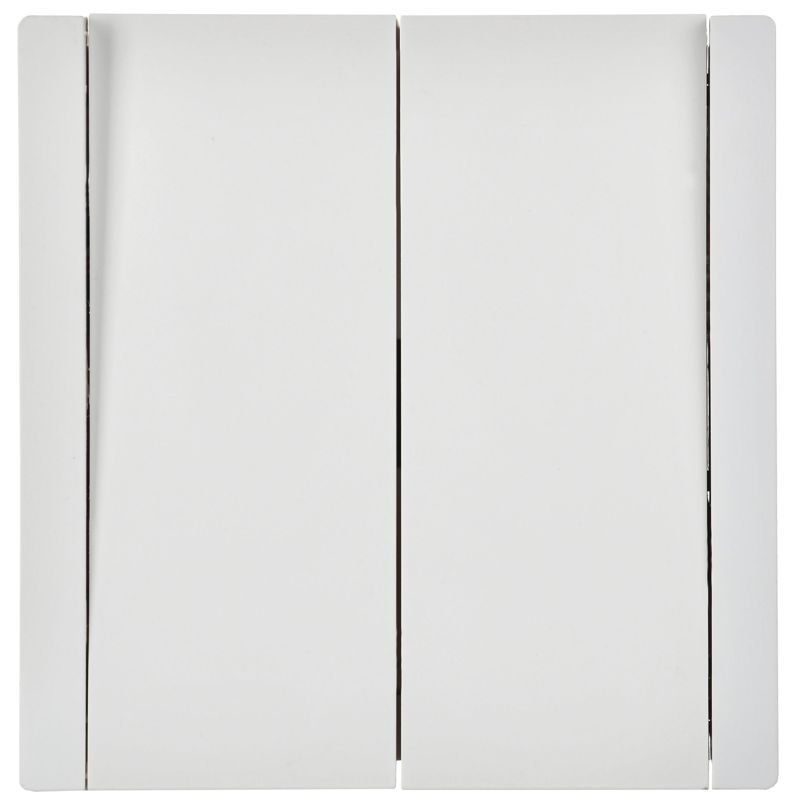 FORTE&PIANO Выключатель 2-клавишный перекрестный 10А FP209 белый IEK