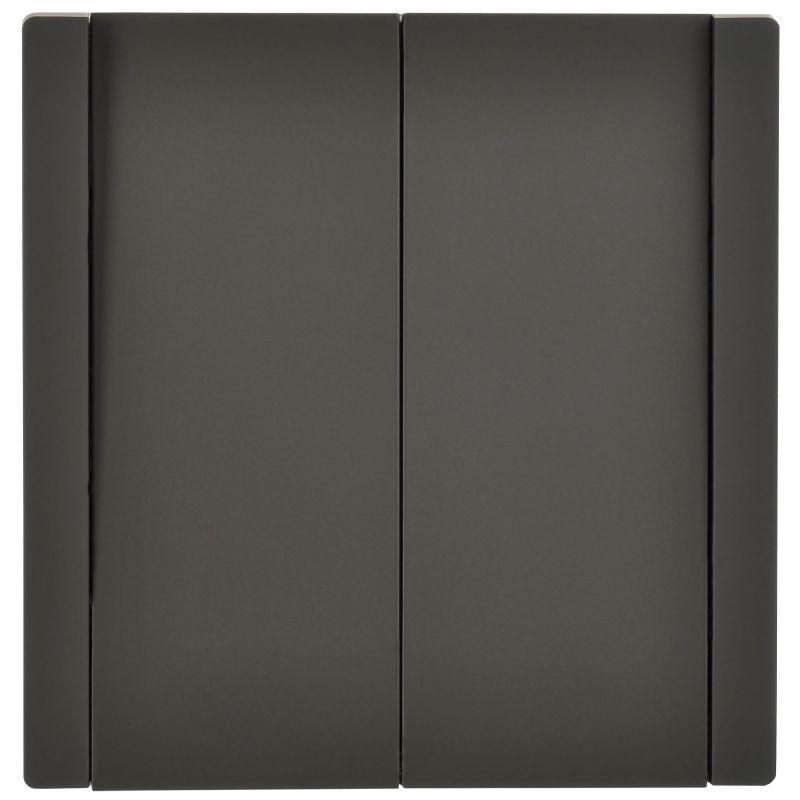 FORTE&PIANO Выключатель 2-клавишный перекрестный 10А FP309 серый IEK