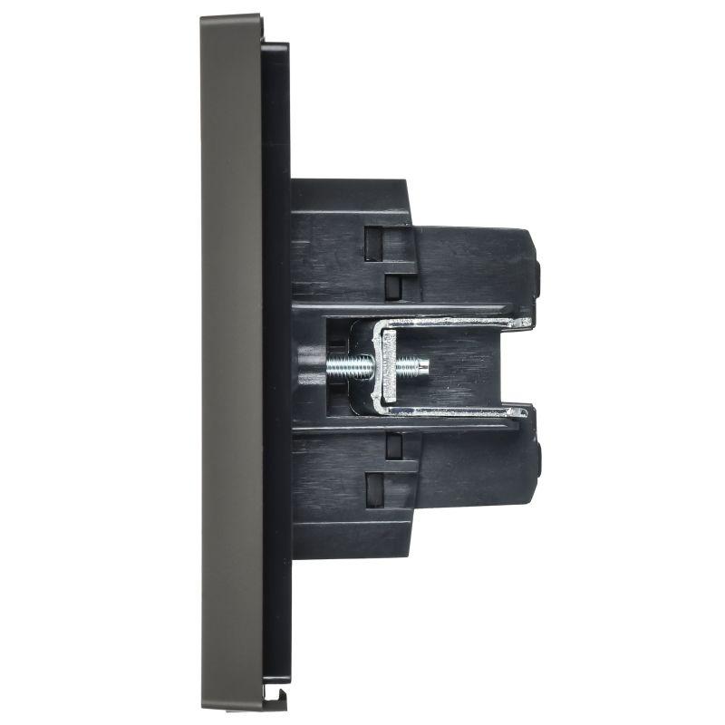 FORTE&PIANO Выключатель 2-клавишный перекрестный 10А FP309 серый IEK