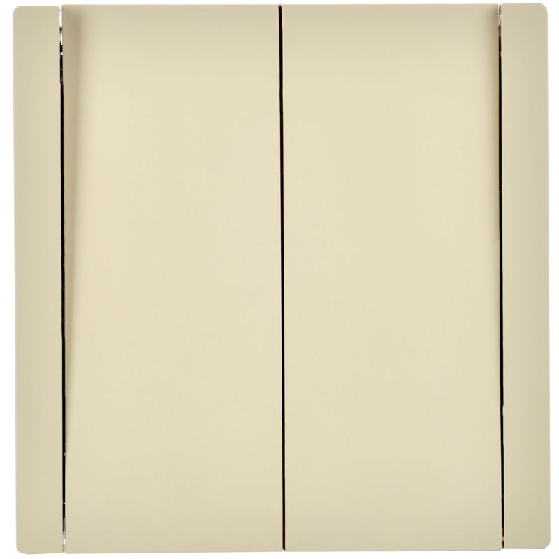 FORTE&PIANO Выключатель 2-клавишный перекрестный 10А FP409 ваниль IEK