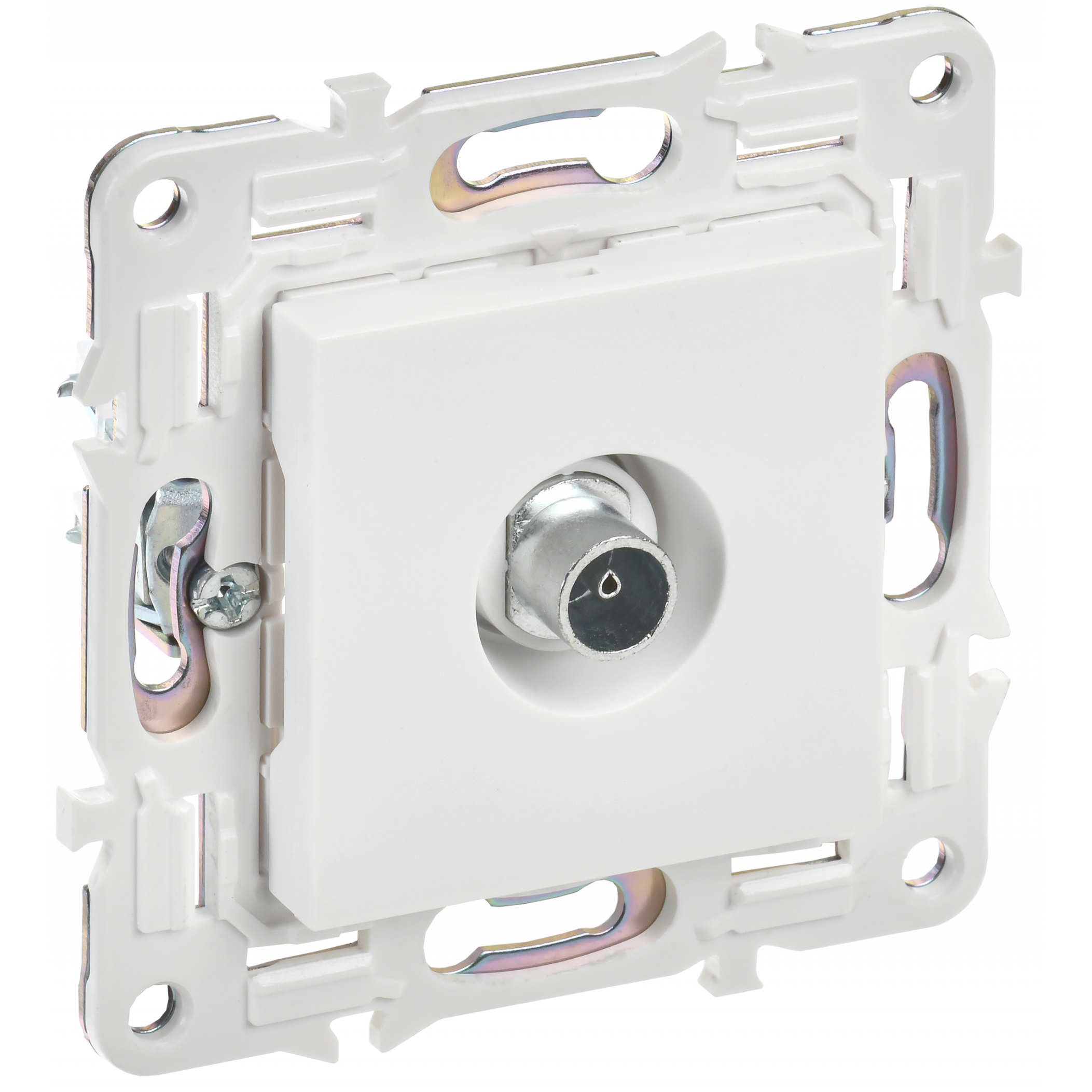 SKANDY Розетка TV оконечная SK-A12W арктический белый IEK