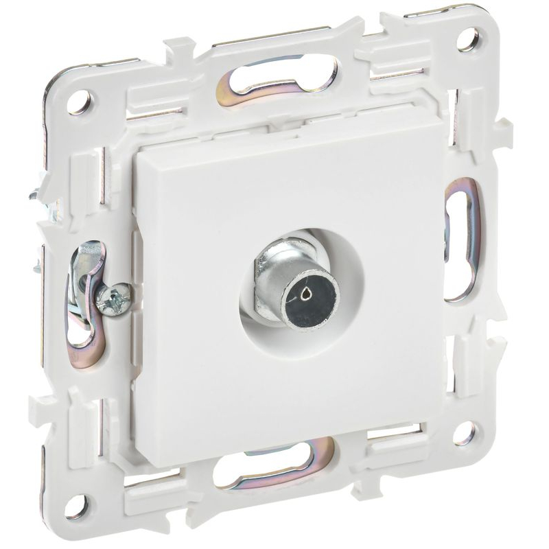 SKANDY Розетка TV оконечная SK-A12W арктический белый IEK