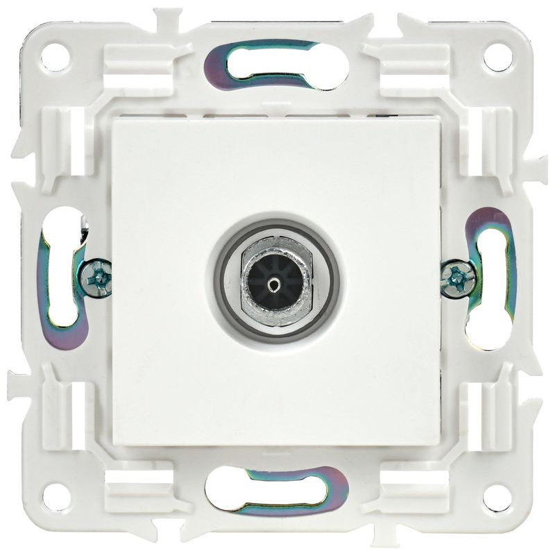 SKANDY Розетка TV оконечная SK-A12W арктический белый IEK