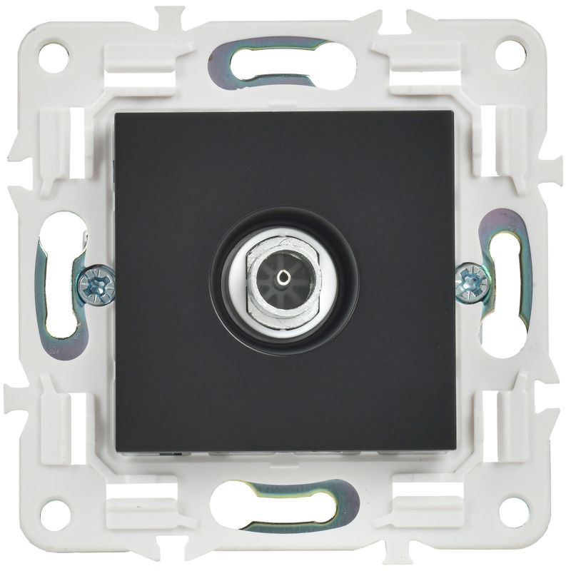 SKANDY Розетка TV оконечная SK-A12Bl черный IEK