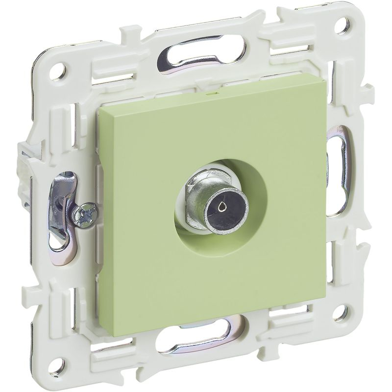 SKANDY Розетка TV оконечная SK-A12G мятный IEK