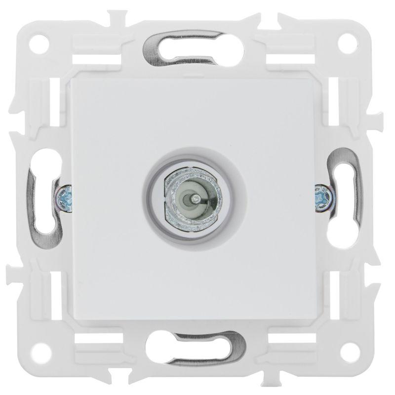 SKANDY Розетка TV проходная SK-A17W арктический белый IEK