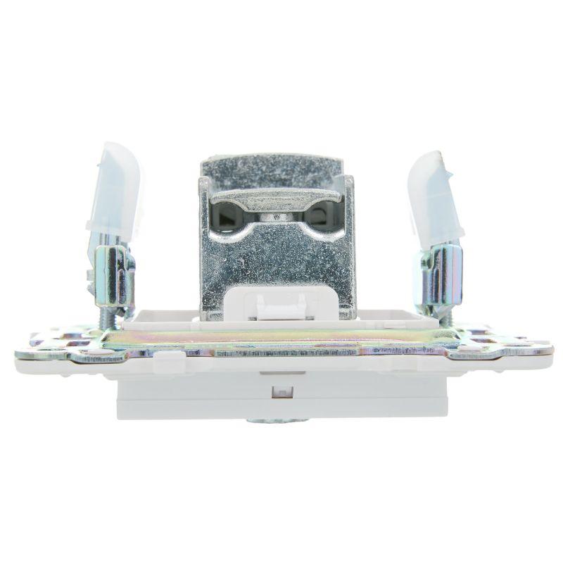 SKANDY Розетка TV проходная SK-A17W арктический белый IEK