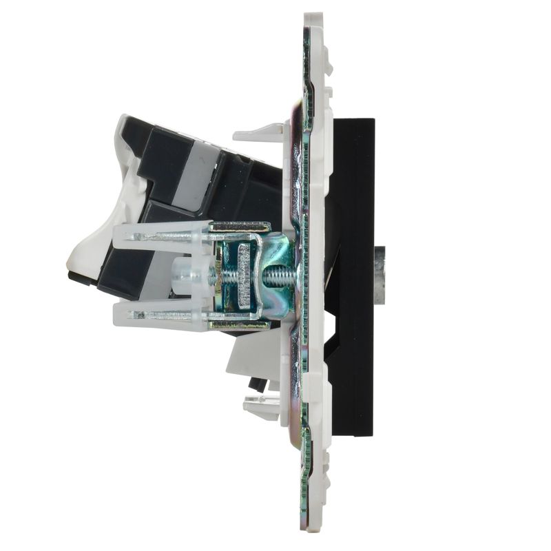 SKANDY Розетка двойная TV+RJ45 кат.5E SK-A14Bl черный IEK