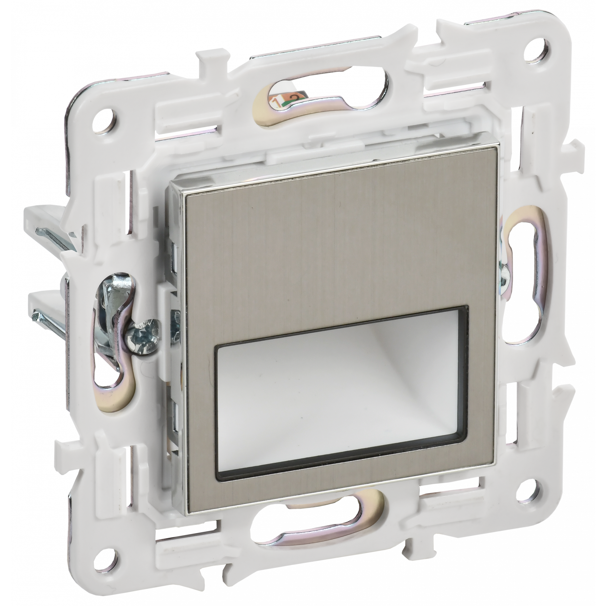 SKANDY Подсветка LED встраиваемая SK-L01N металл никель IEK