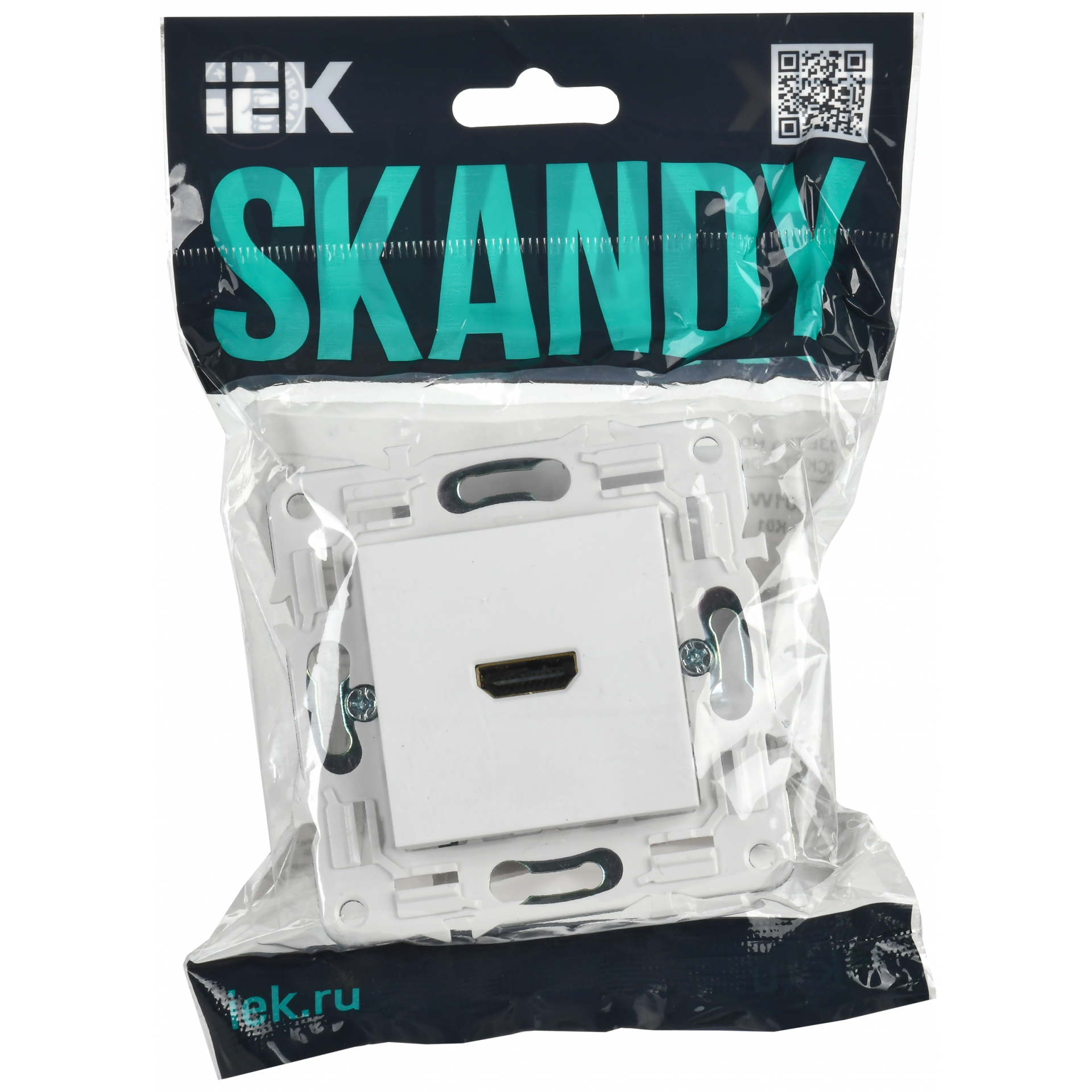 SKANDY Розетка HDMI SK-H01W арктический белый IEK