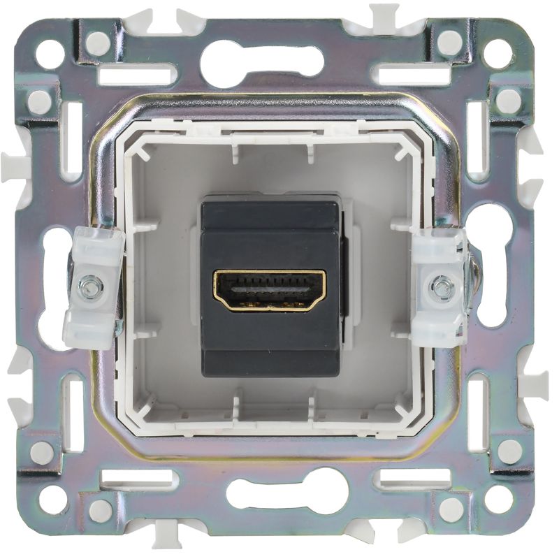 SKANDY Розетка HDMI SK-H01W арктический белый IEK