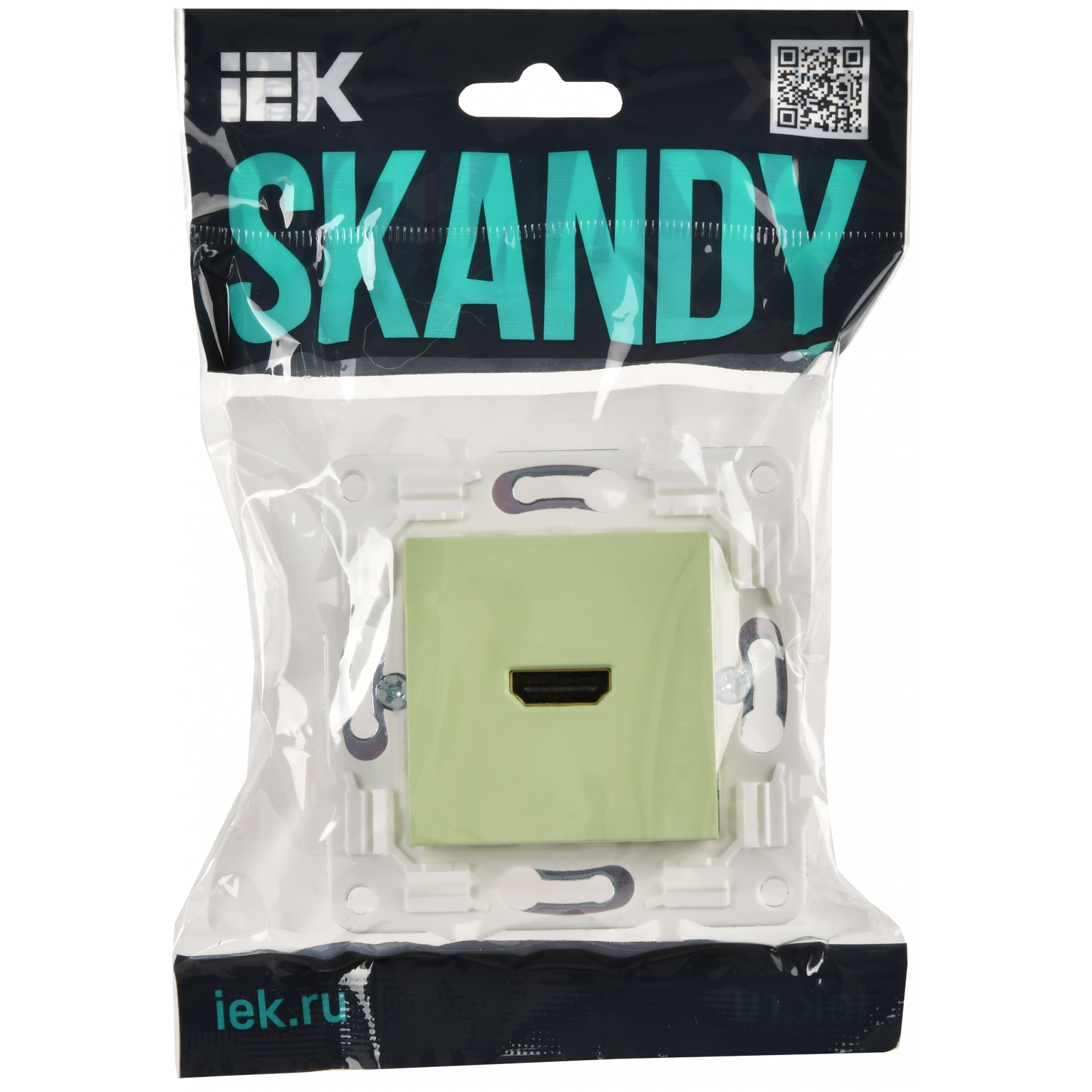 SKANDY Розетка HDMI SK-H01G мятный IEK