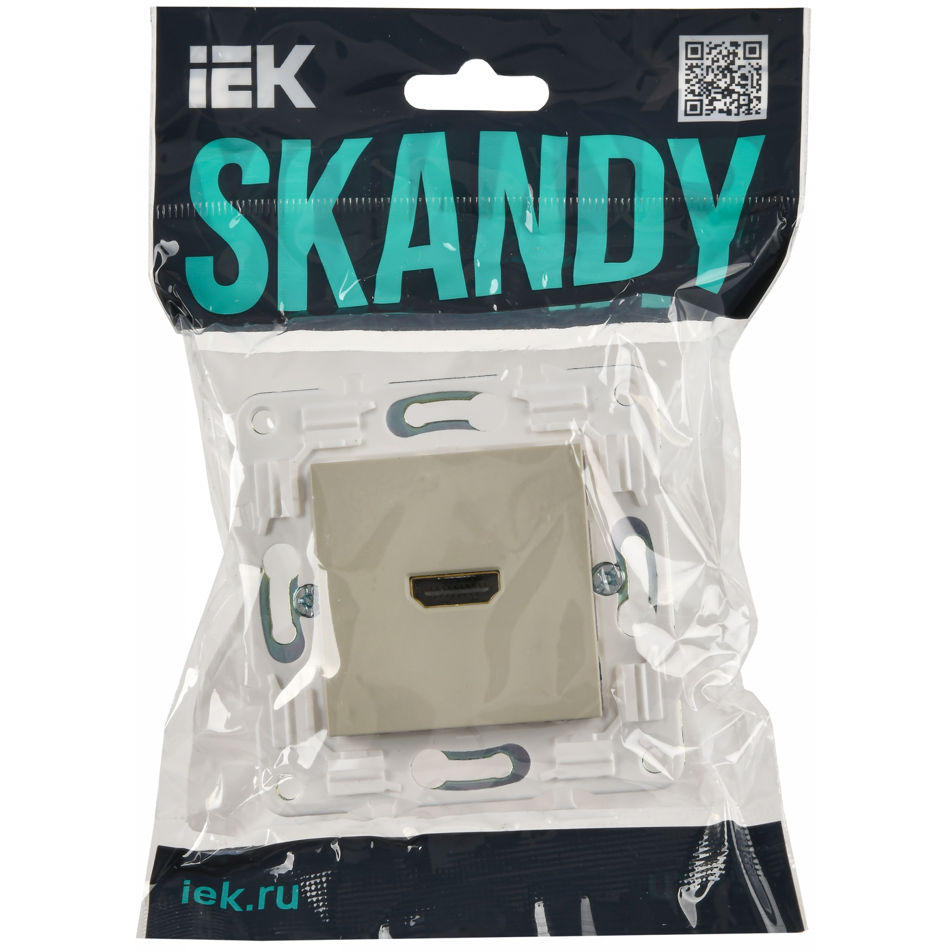 SKANDY Розетка HDMI SK-H01B бежевый IEK