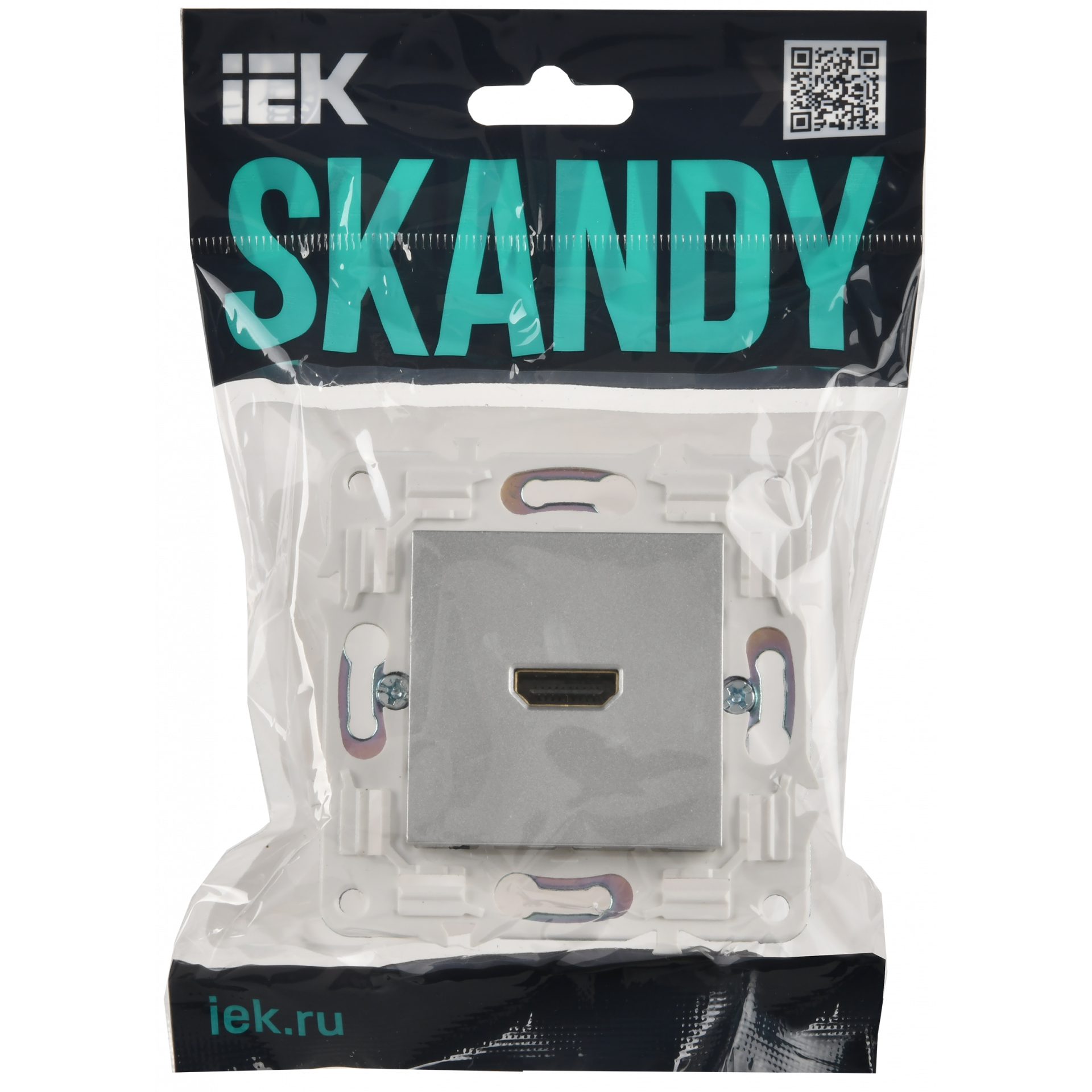 SKANDY Розетка HDMI SK-H01S серебряный IEK