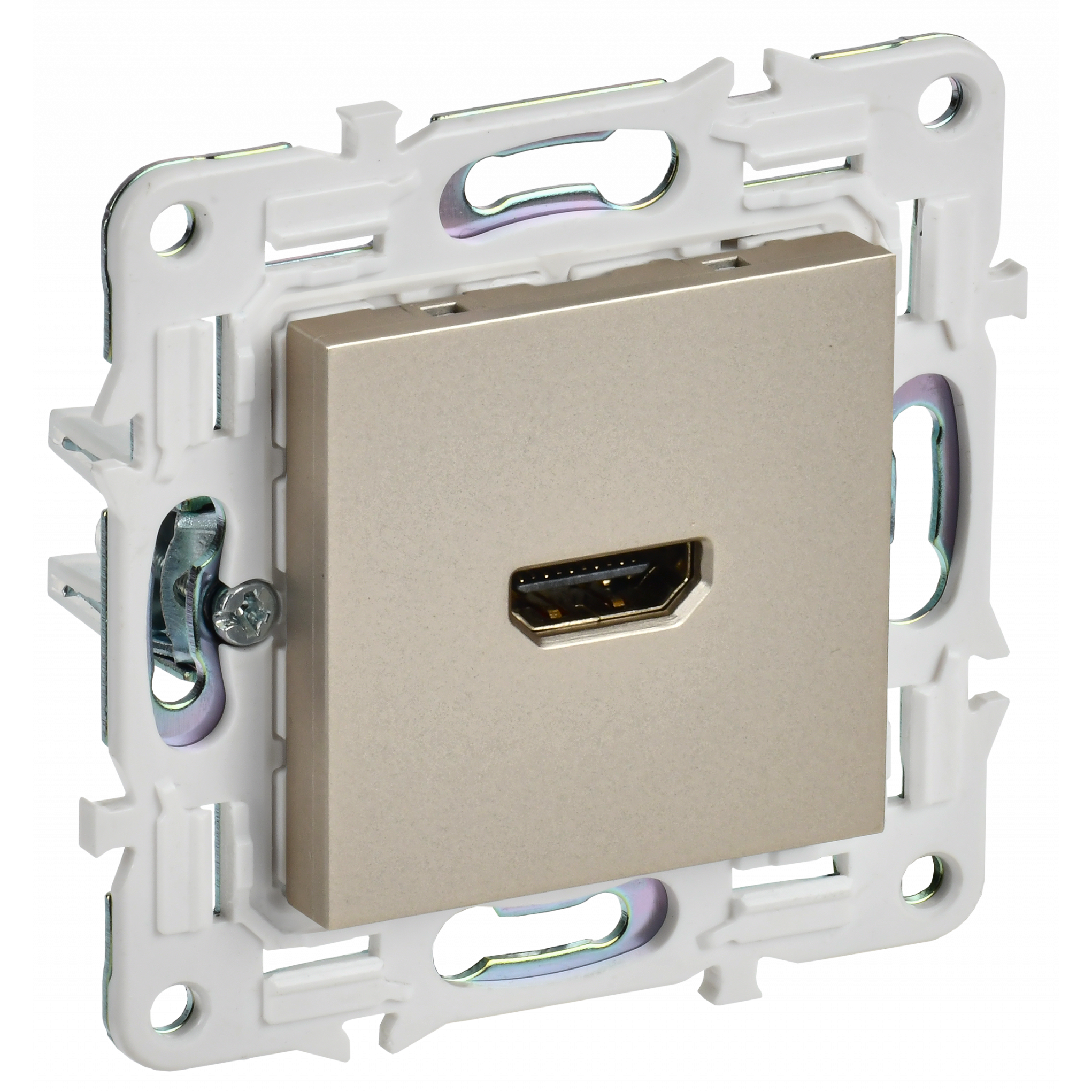 SKANDY Розетка HDMI SK-H01Sh шампань IEK
