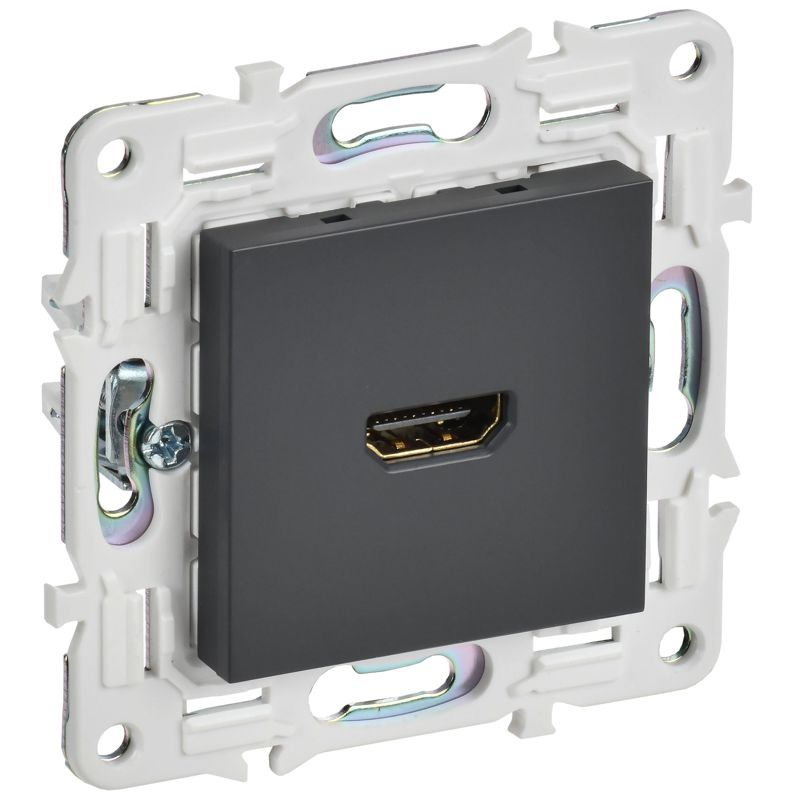 SKANDY Розетка HDMI SK-H01T титан IEK