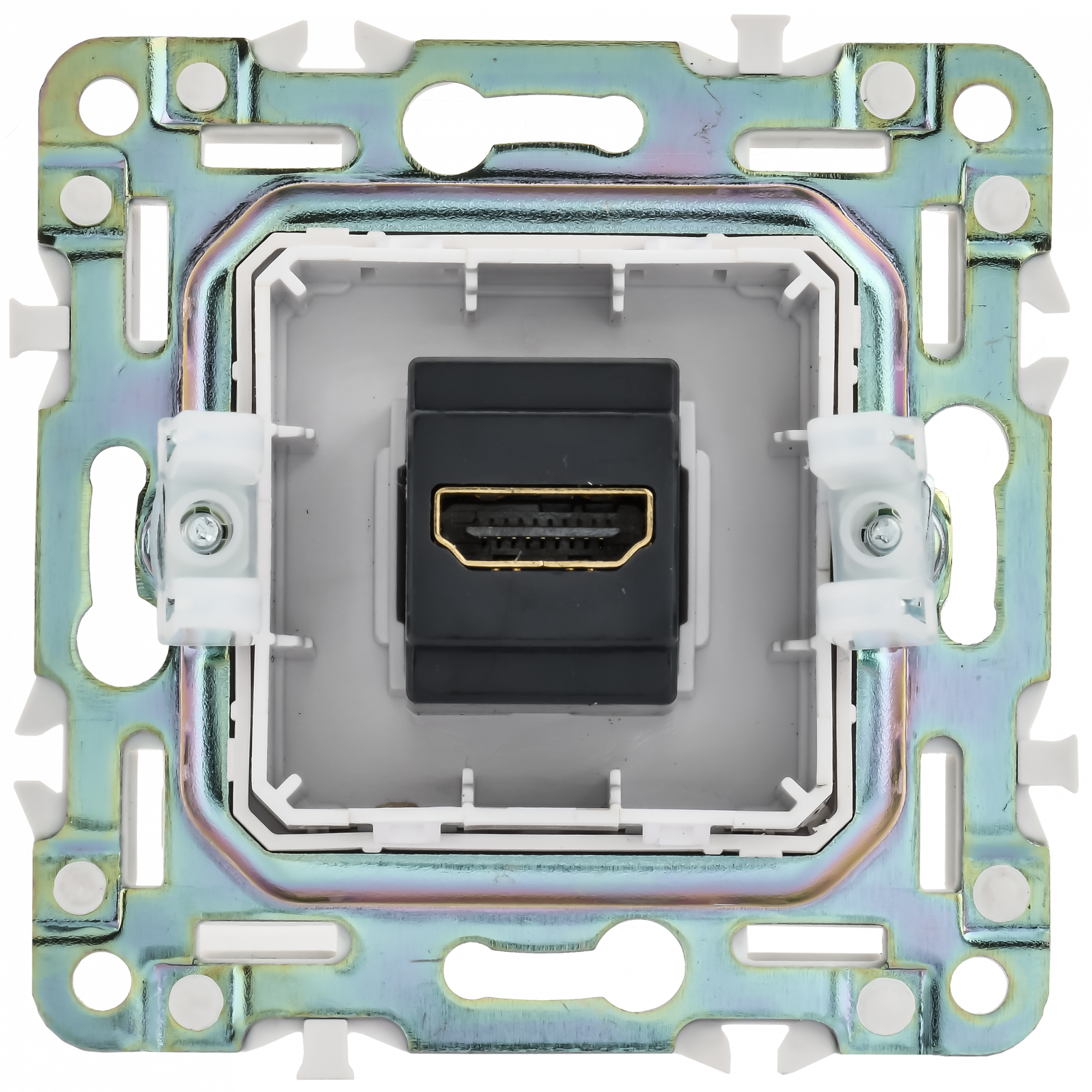 SKANDY Розетка HDMI SK-H01N металл никель IEK
