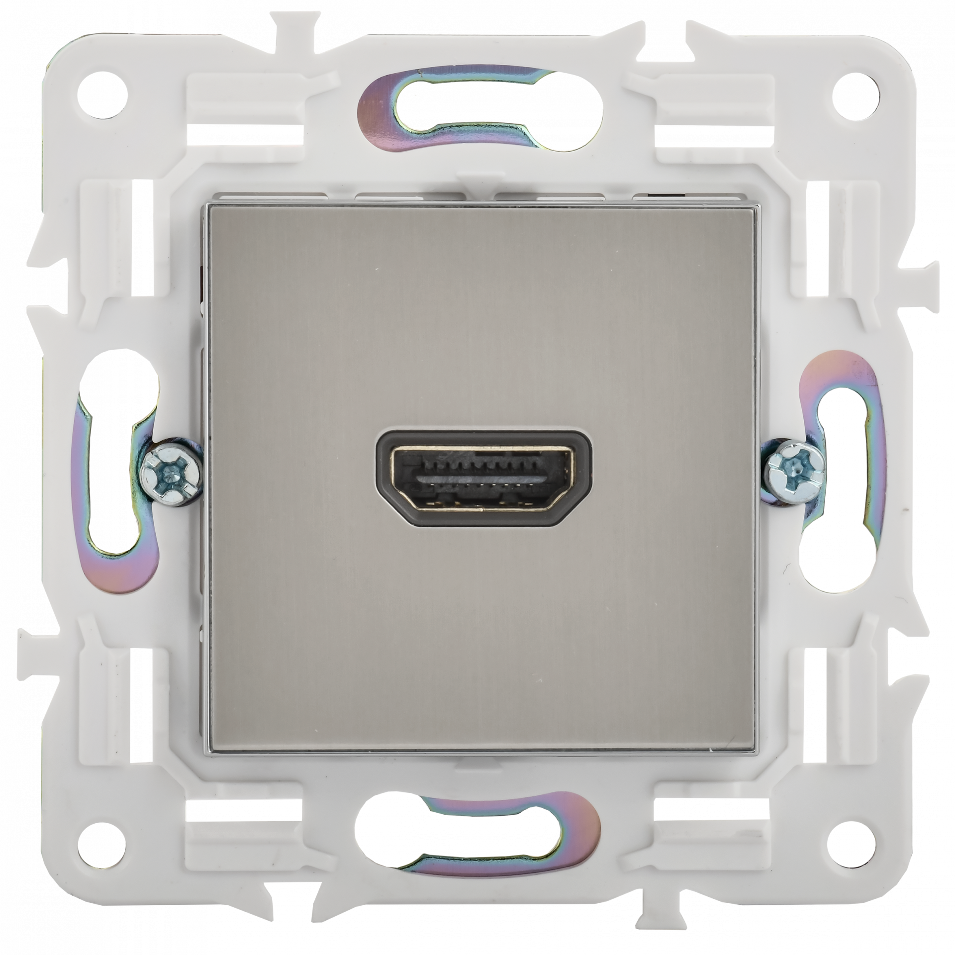 SKANDY Розетка HDMI SK-H01N металл никель IEK