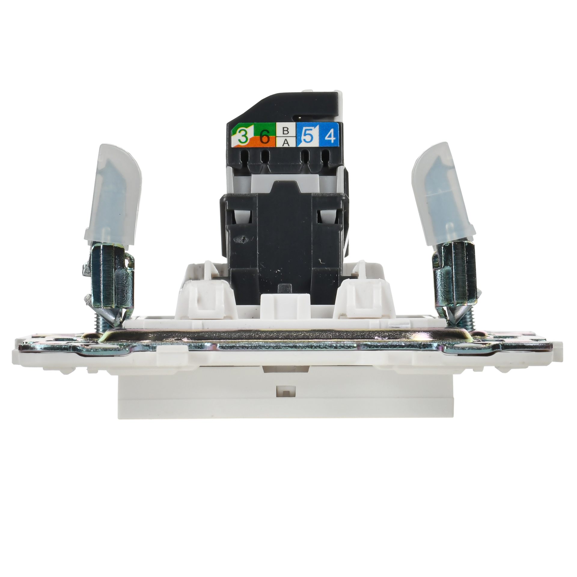 SKANDY Розетка компьютерная RJ45 кат.5E SK-K01W арктический белый IEK