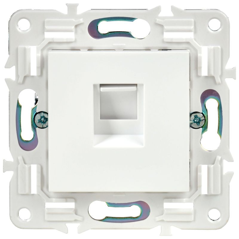 SKANDY Розетка компьютерная RJ45 кат.5E SK-K01W арктический белый IEK