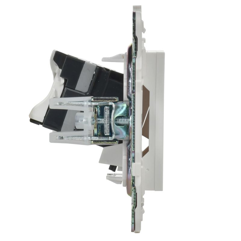 SKANDY Розетка компьютерная RJ45 кат.5E SK-K01W арктический белый IEK