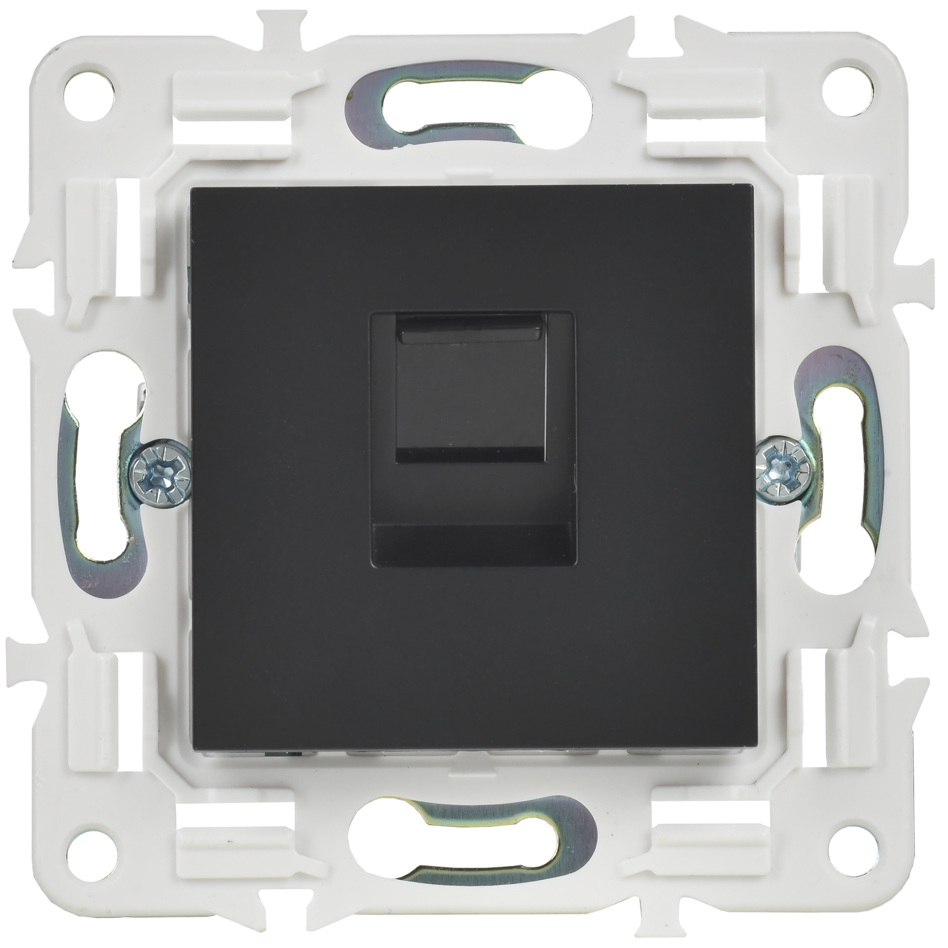 SKANDY Розетка компьютерная RJ45 кат.5E SK-K01Bl черный IEK