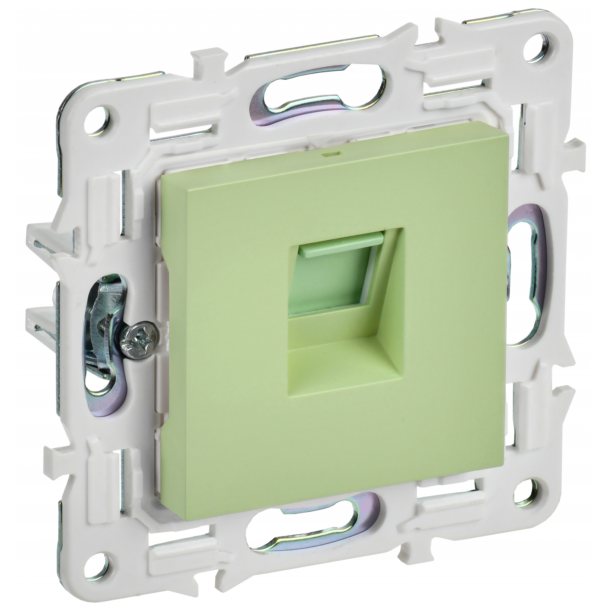 SKANDY Розетка компьютерная RJ45 кат.5E SK-K01G мятный IEK