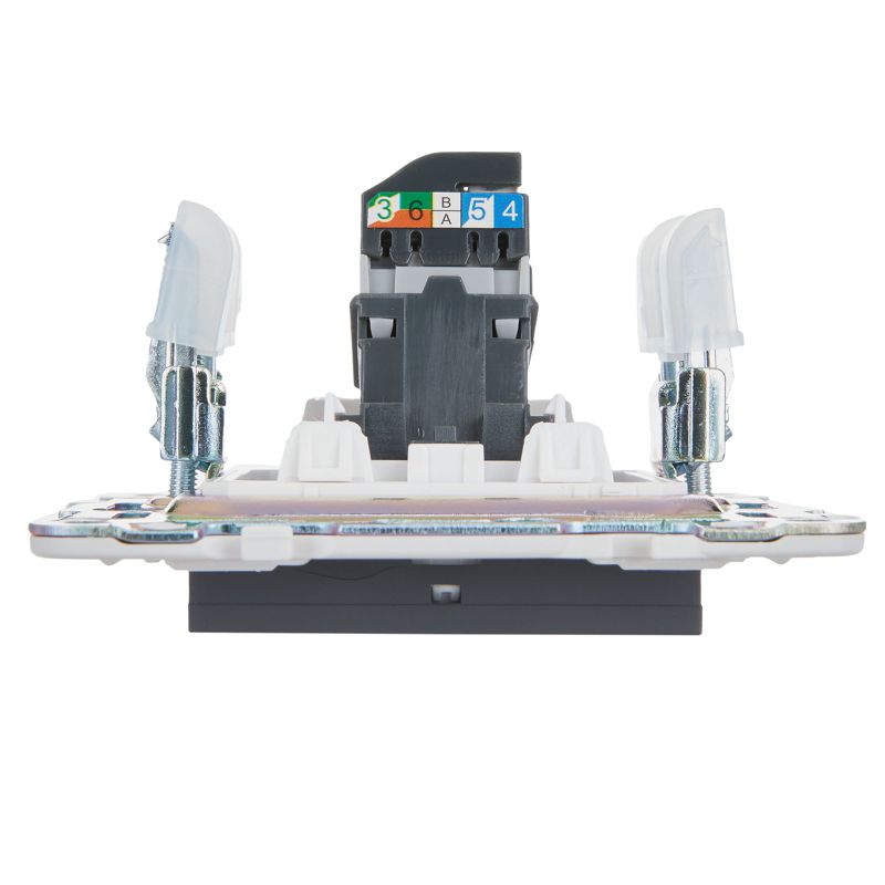 SKANDY Розетка компьютерная RJ45 кат.5E SK-K01T титан IEK