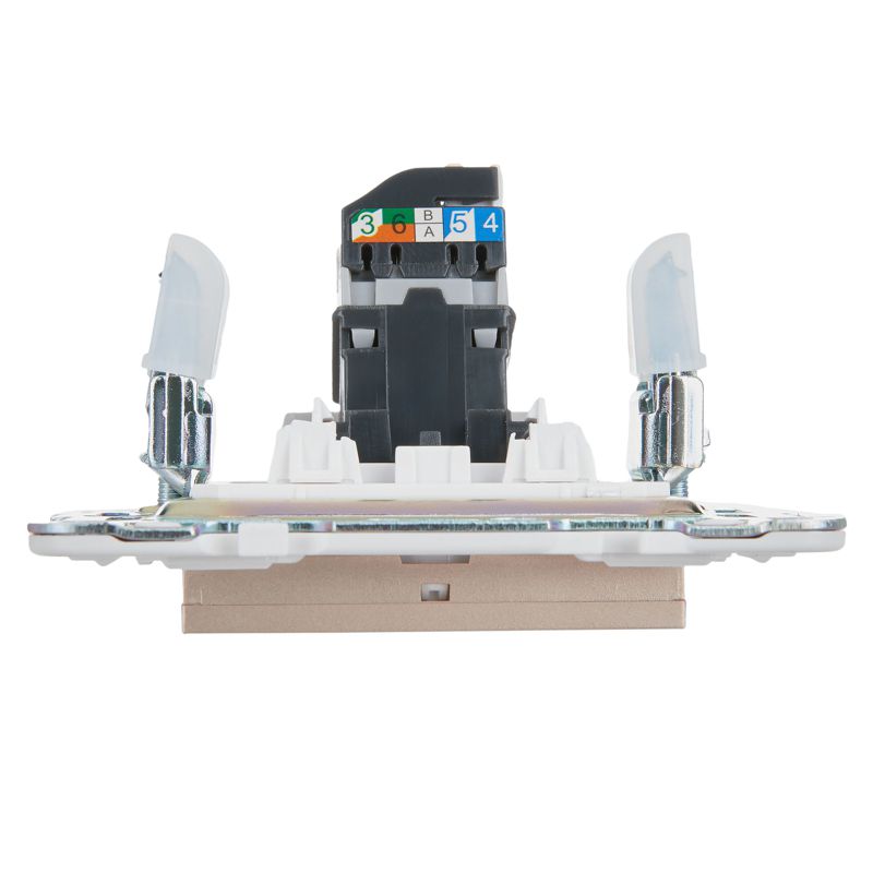 SKANDY Розетка компьютерная RJ45 кат.5E SK-K01Sa песочный IEK