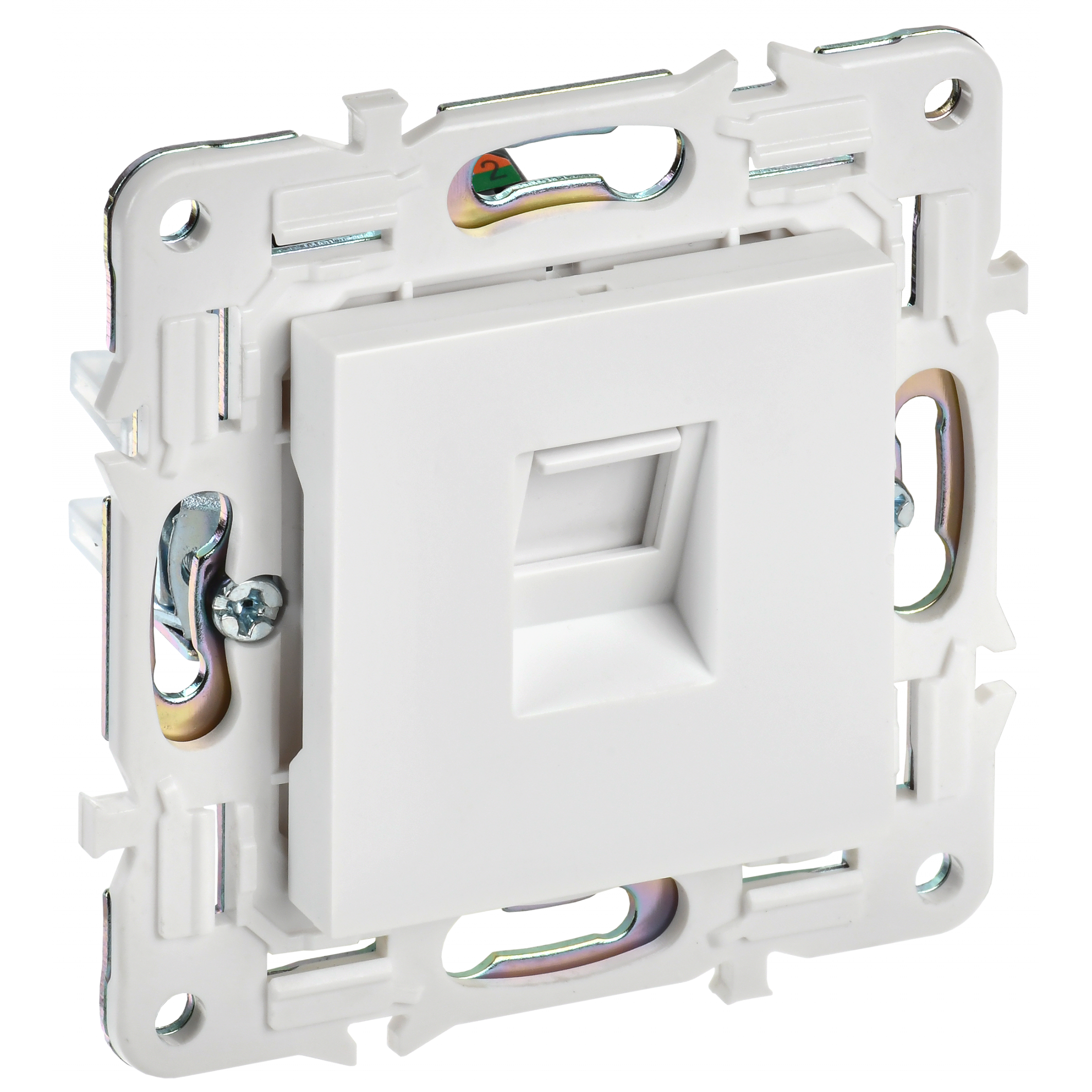 SKANDY Розетка компьютерная RJ45 кат.6 SK-K02W арктический белый IEK