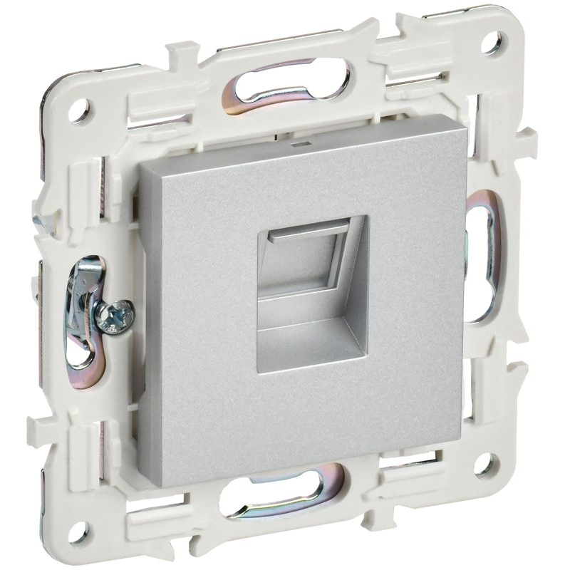 SKANDY Розетка компьютерная RJ45 кат.6 SK-K02S серебряный IEK