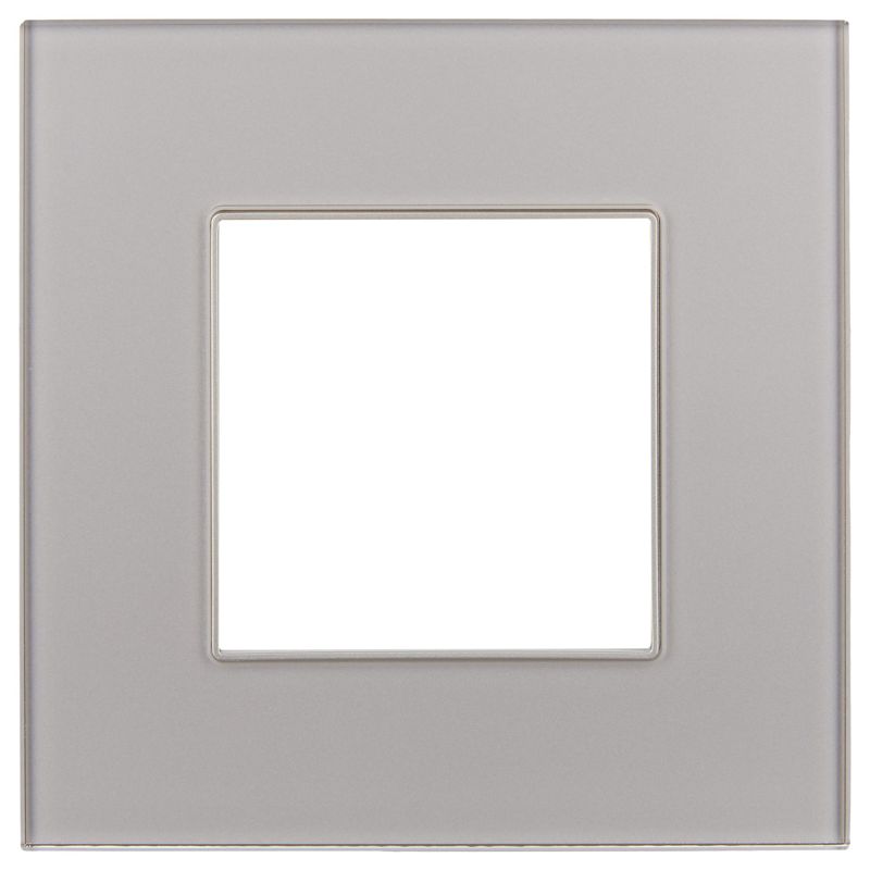 SKANDY Рамка 1-местная SK-F21Sh стекло шампань IEK