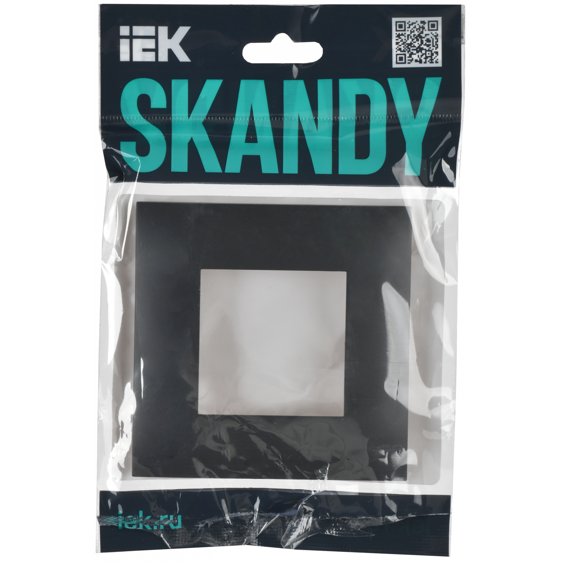 SKANDY Рамка 1-местная SK-F01T титан IEK