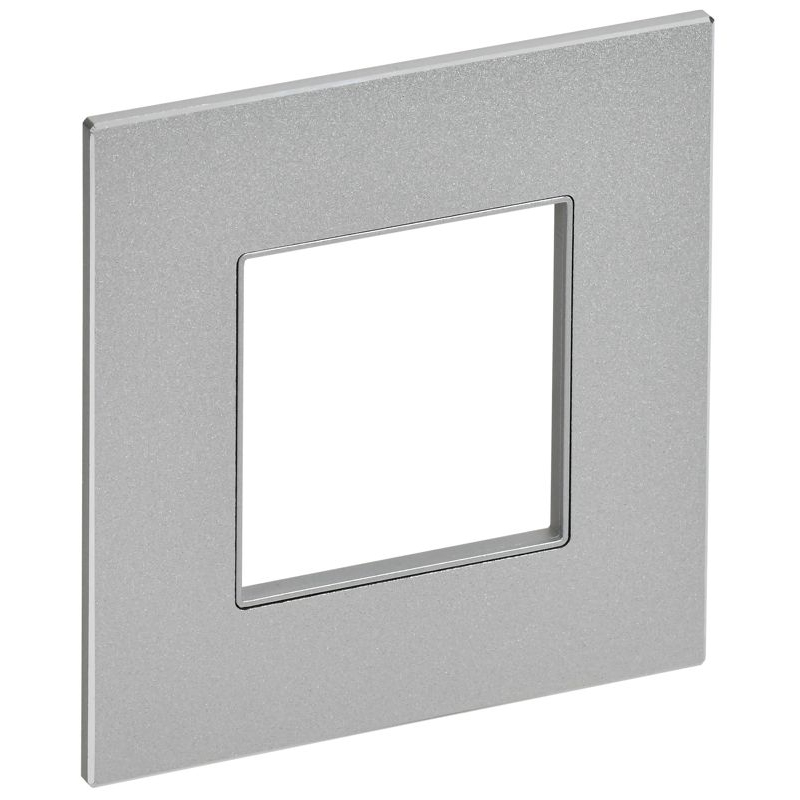 SKANDY Рамка 1-местная SK-F31S металл серебряный IEK