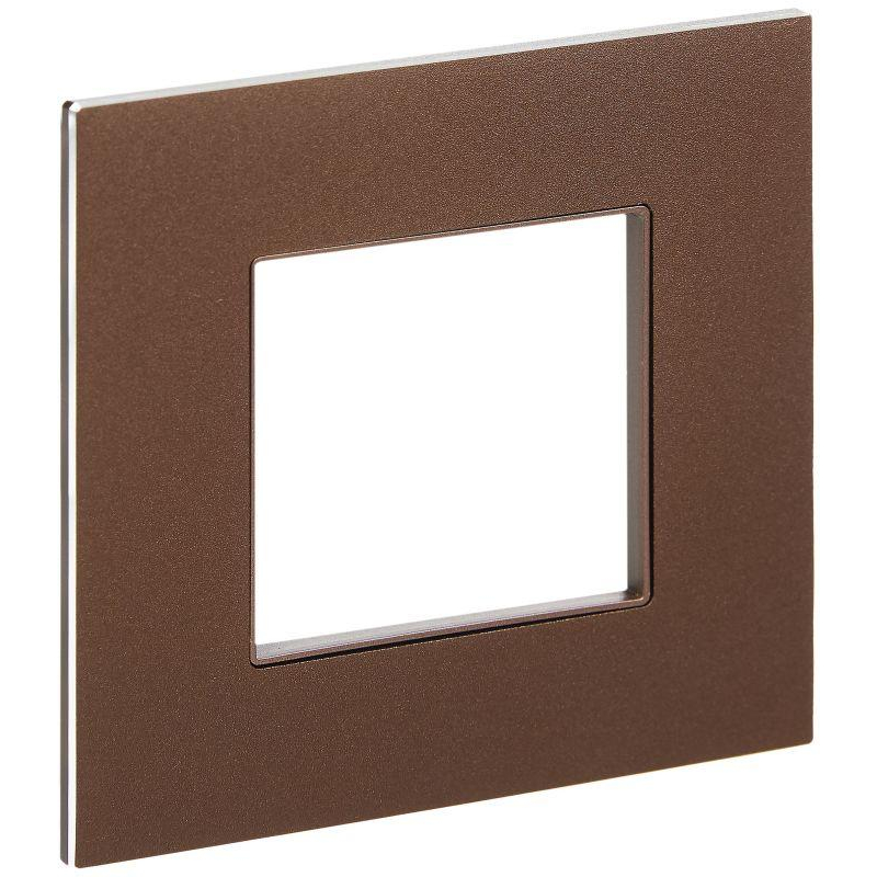 SKANDY Рамка 1-местная SK-F31Br металл шоколад IEK