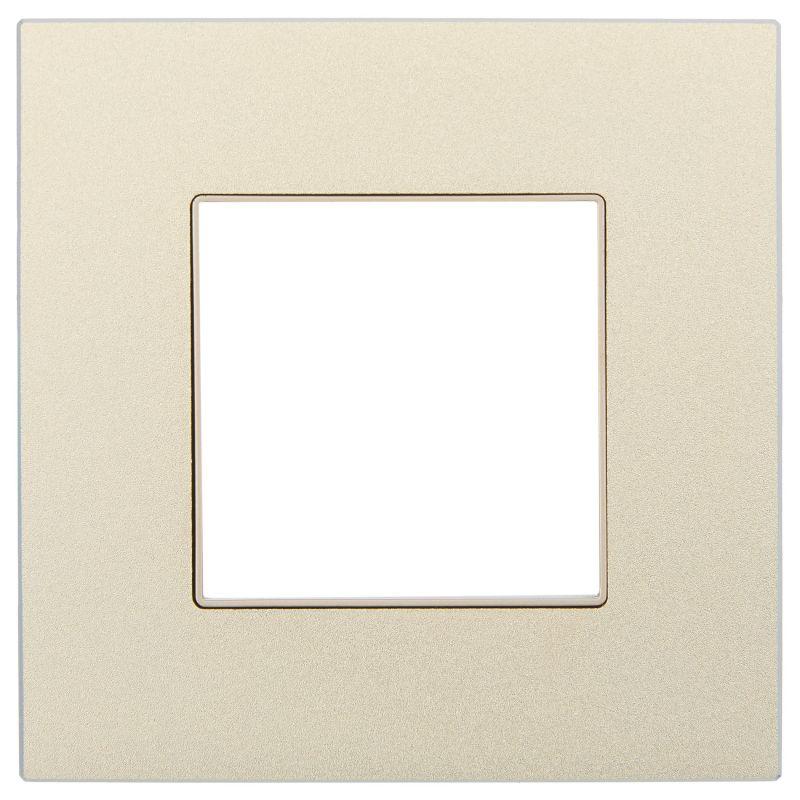 SKANDY Рамка 1-местная SK-F31Sh металл шампань IEK