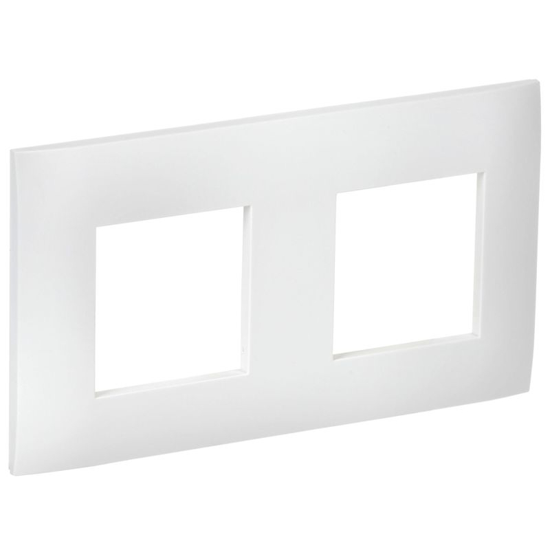 SKANDY Рамка 2-местная SK-F02W арктический белый IEK