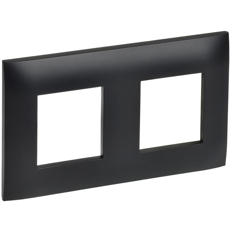 SKANDY Рамка 2-местная SK-F02Bl черный IEK