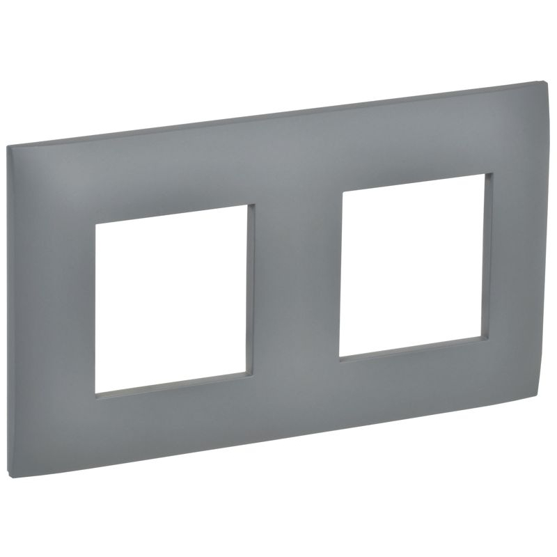 SKANDY Рамка 2-местная SK-F02Gr серый IEK