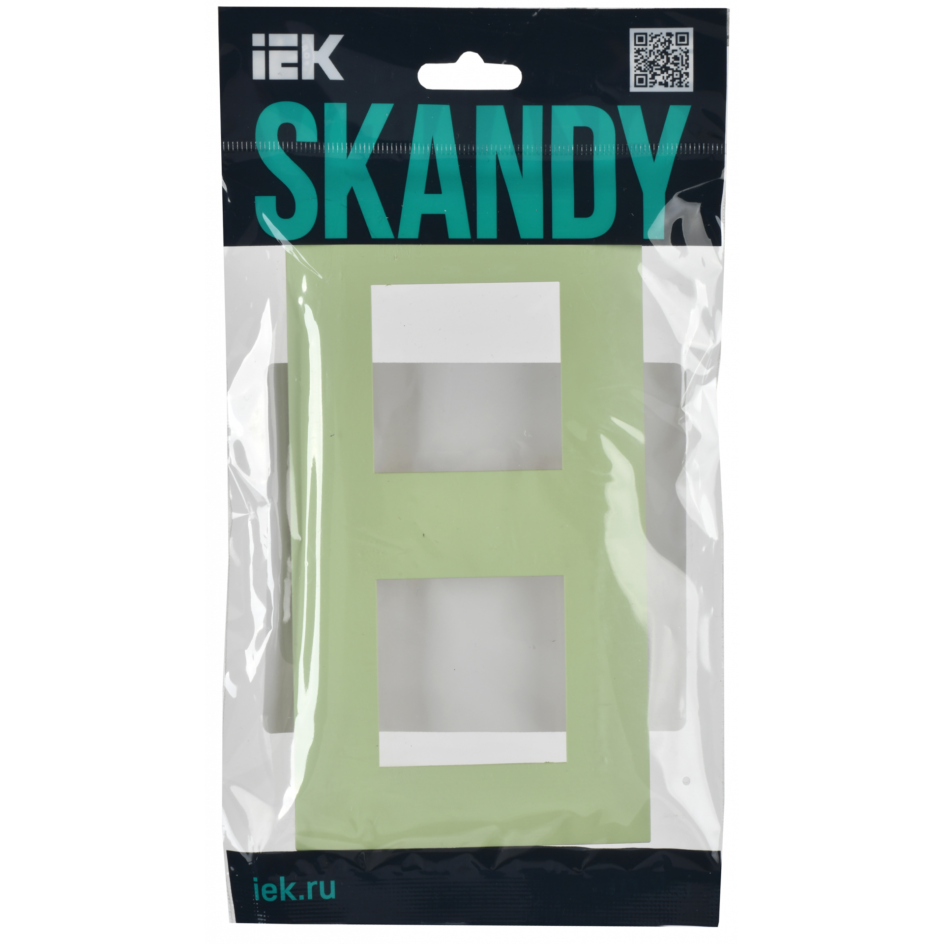 SKANDY Рамка 2-местная SK-F02M мятный IEK